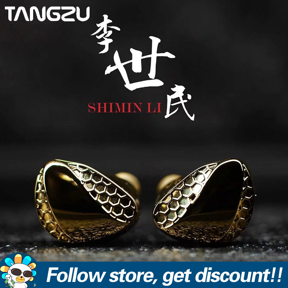 TANGZU Shimin Li Hifi Earphone Single Dynamic Driver N52 Magnet Earbuds Music IEM Headphones Sports Running Gaming Headset Noise Cancelling Earphones 0.78mm 2Pin Detachable DJ Monitors For IOS Android
